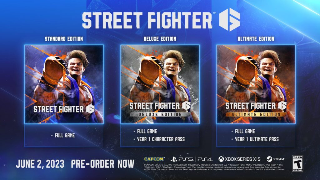edizioni di street fighter 6