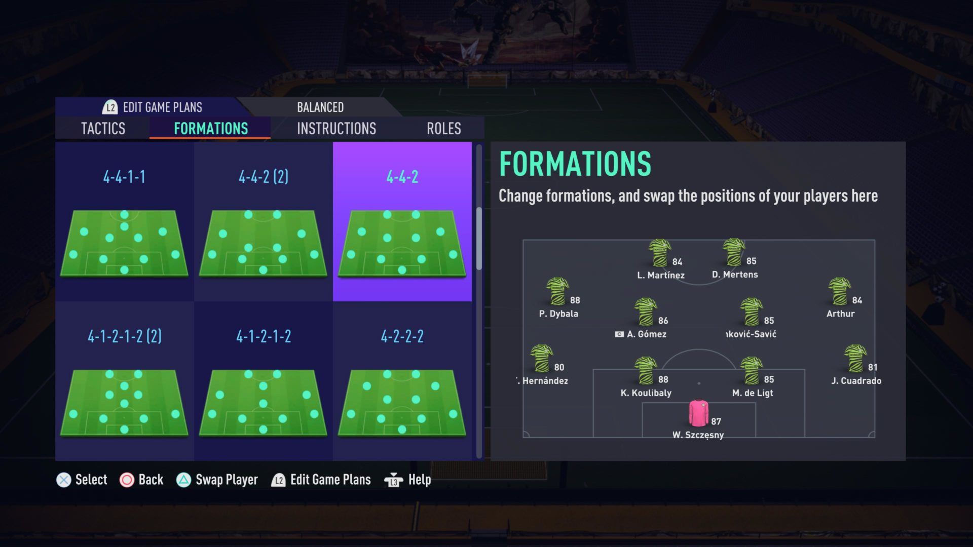 Meta delle formazioni personalizzate FIFA 21