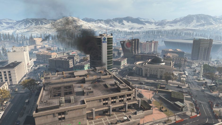 Downtown POI in warzone