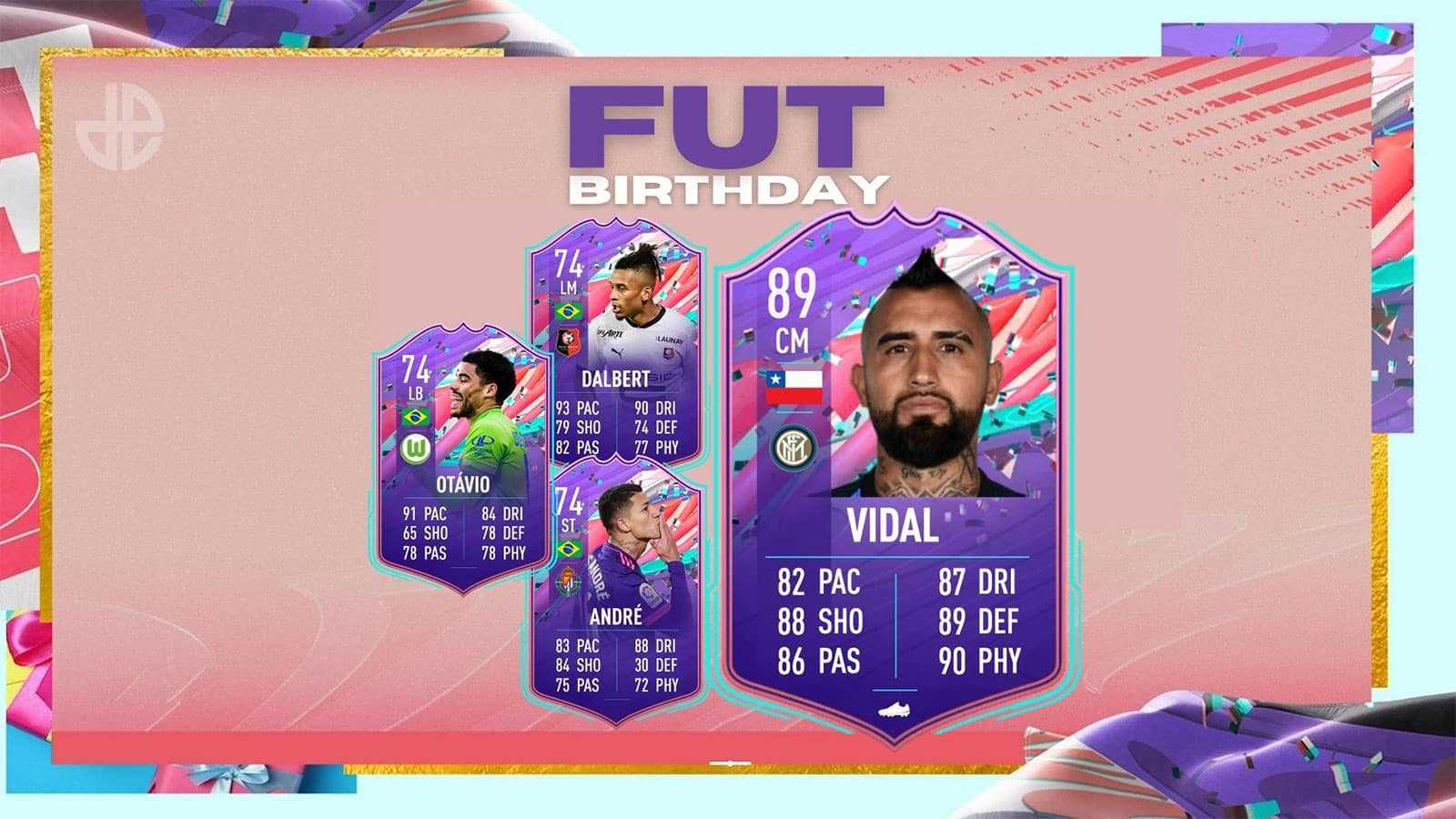 FIFA 21 FUT Birthday Vidal SBC Samba Stars OBjectives