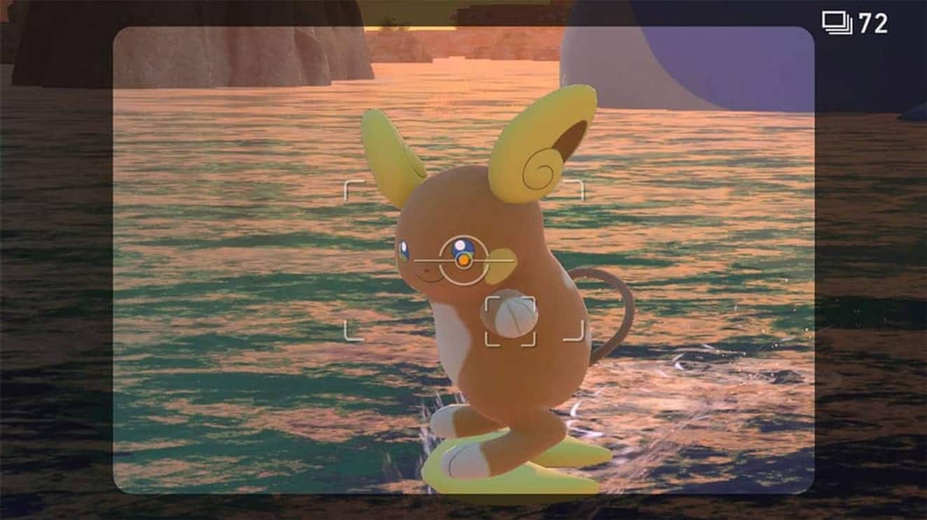 alolan raichu nel nuovo pokemon snap