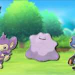 Screenshot of Pokemon Go Tricky event Ditto and Aipom