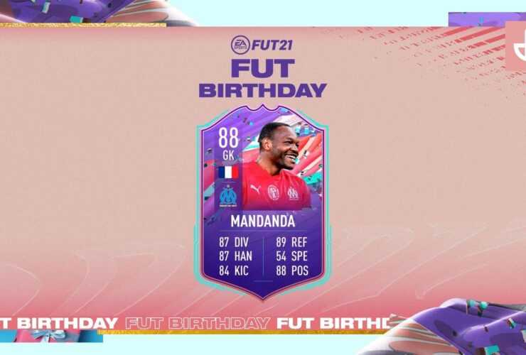 Steve Mandanda FIFA 21 FUT Birthday Objectives