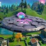 Fortnite how to fly a UFO locations