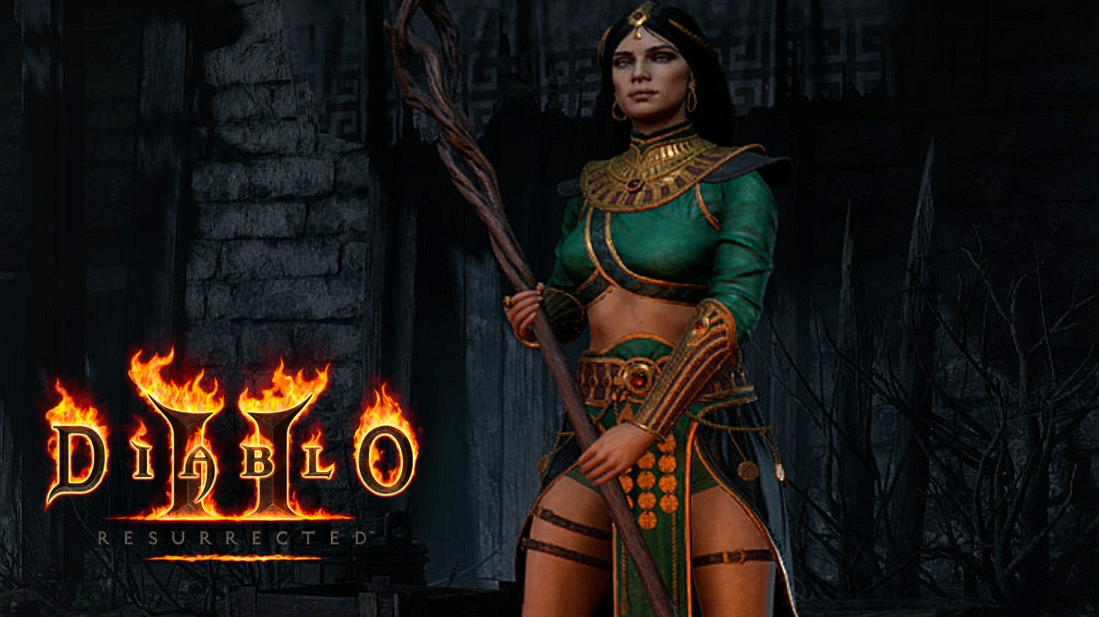 Diablo 2 Resurrected sorceress