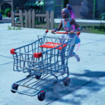 A Shopping Cart in Fortnite Season 8
