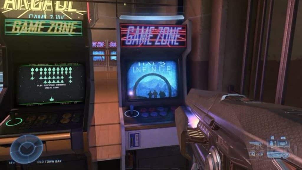 macchina arcade con alone