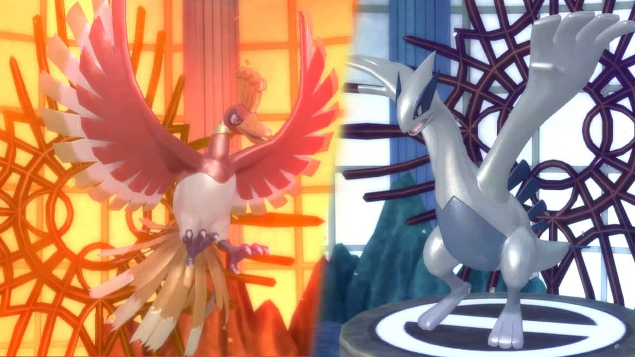Pokemon Diamante brillante e Perla splendente Ho-Oh e Lugia battaglia cinematografica
