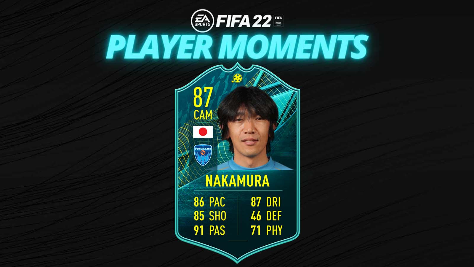 FIFA 22 Player Moments Nakamura