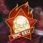 dota 2 pudge with communist logo in front