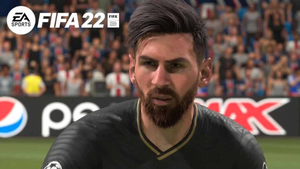 Schermata FIFA 22 Lionel Messi