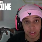 FaZe Swagg with STG44 and Warzone logo