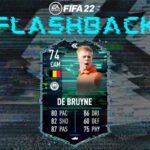 Come completare FIFA 22 De Bruyne Flashback SBC: soluzioni e costi
