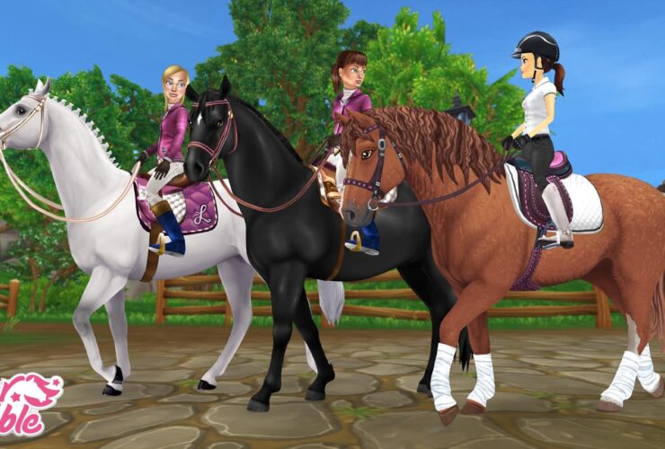 Some riders from Star Stable
