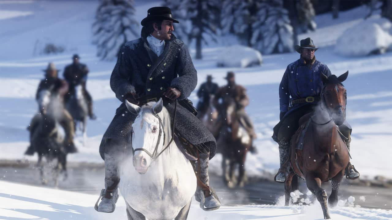 Olandese in Red Dead Redemption 2 a cavallo