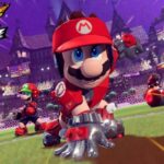 Mario in Mario Strikers: Battle League