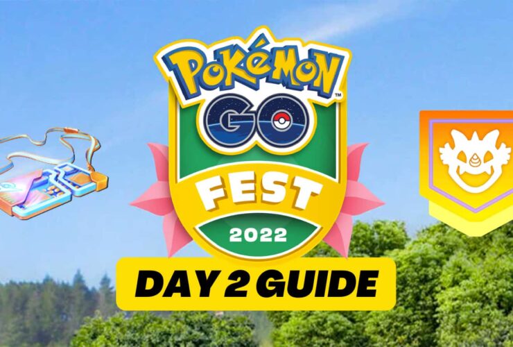 A poster for Pokemon Go Fest 2022 Day 2