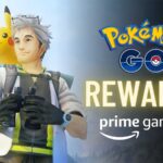 A poster for Pokemon Go Prime Gaming Rewards