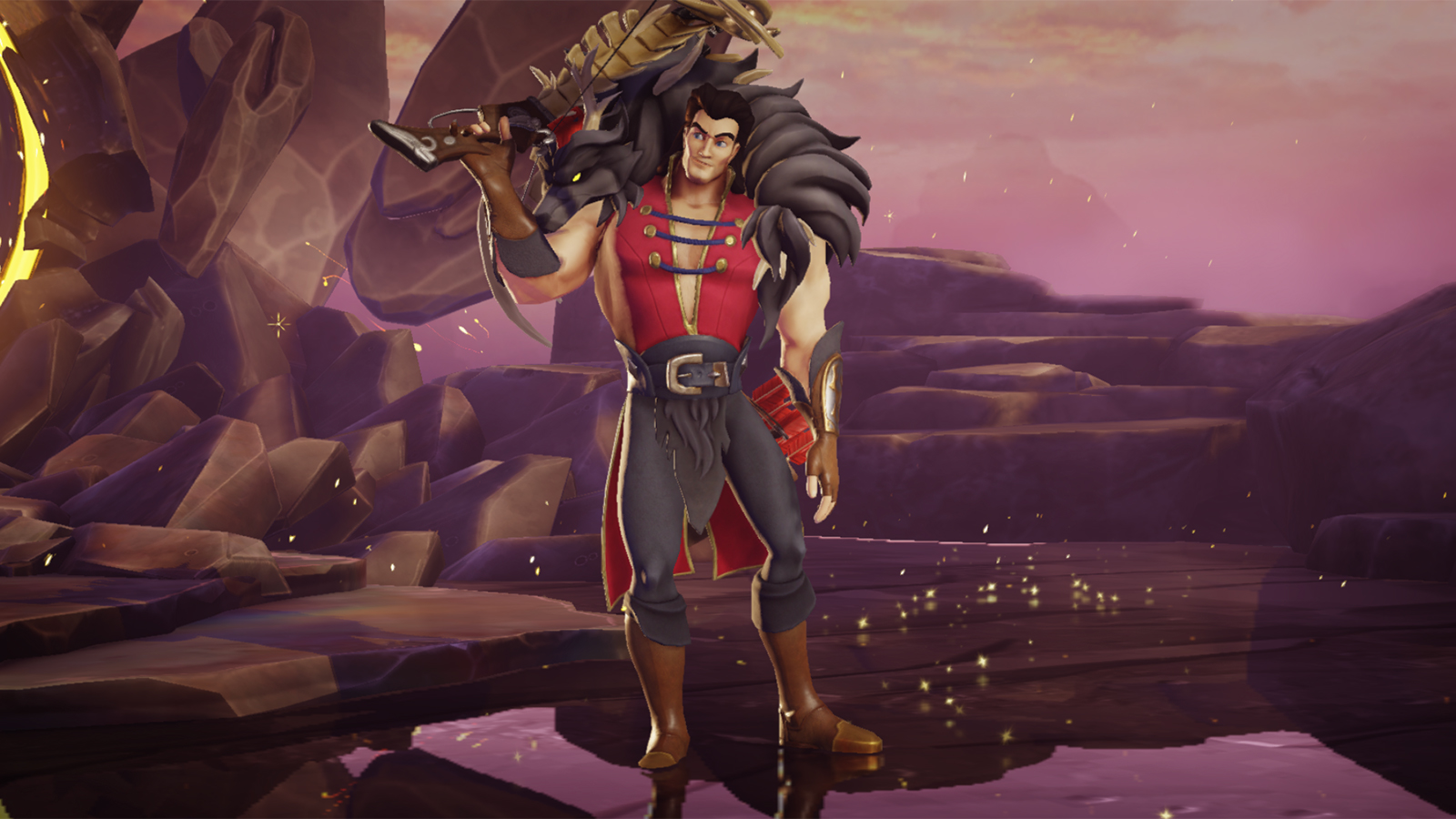 Il miglior personaggio a distanza Gaston in Disney Mirrorverse