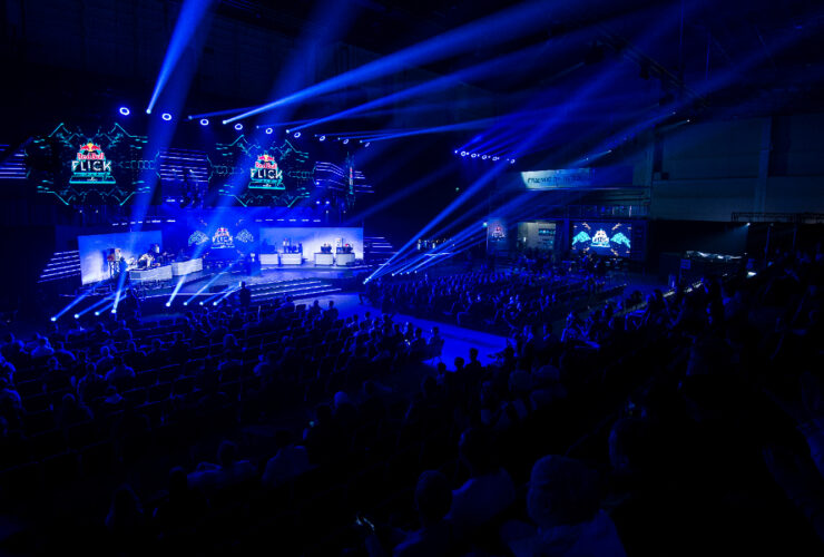 Valorant Esports stage and crowd