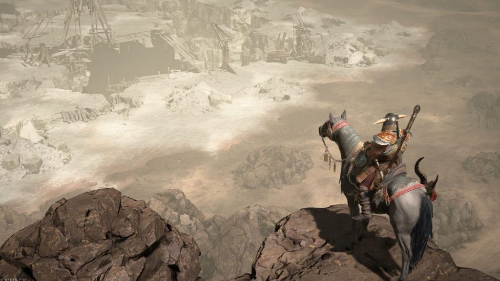 Schermata di gioco di Diablo 4