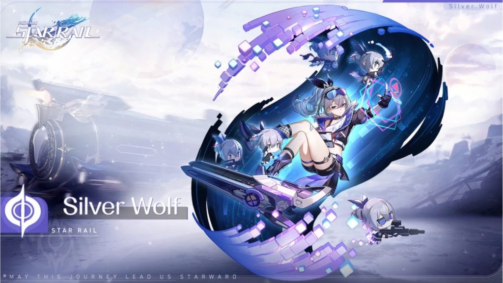 Un'immagine dell'artwork ufficiale di Silver Wolf.