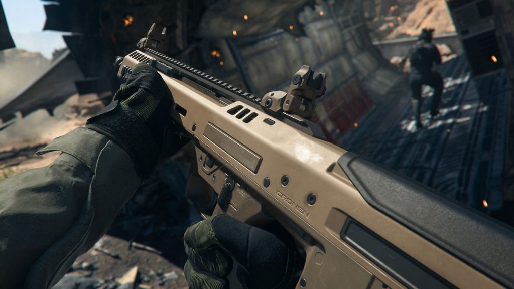 Cronen Squall ispeziona l'animazione in Call of Duty: Modern Warfare 2