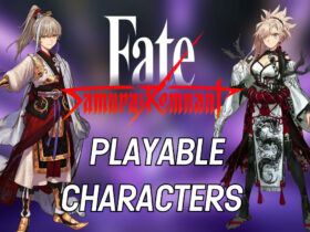 Fate/Samurai Remnant Tutti i personaggi giocabili e gli sfondi