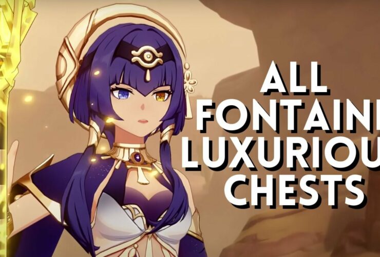 How to Find All Fontaine Luxurious Chests in Genshin Impact 4.1