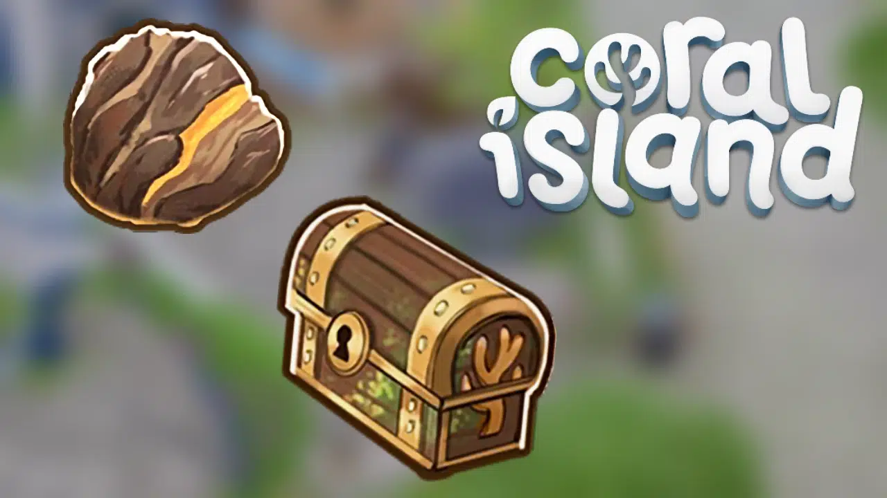 Coral Island Open coffer geode guide