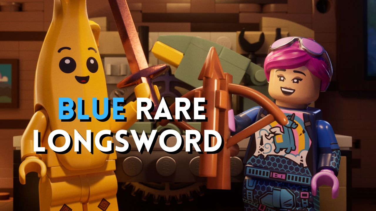 How to get Blue Rare Longsword in Lego Fortnite