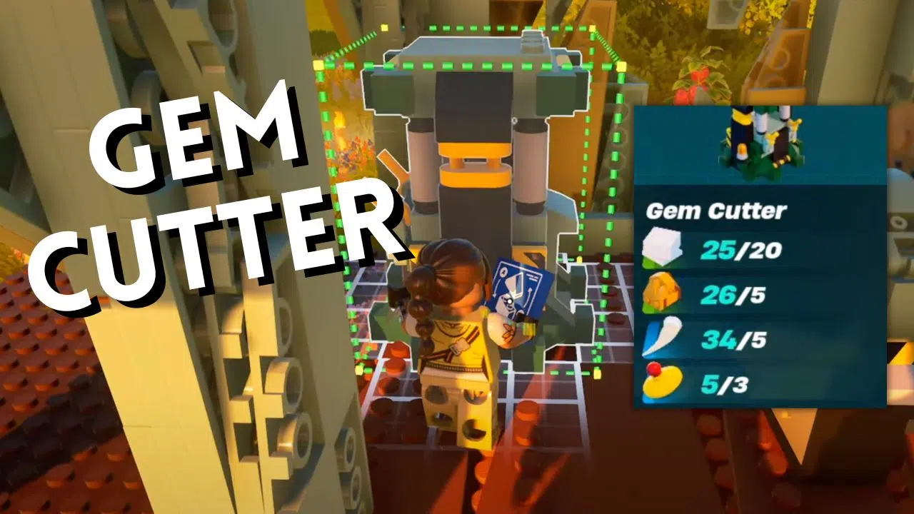 How to Get Gem Cutter in Fortnite Lego